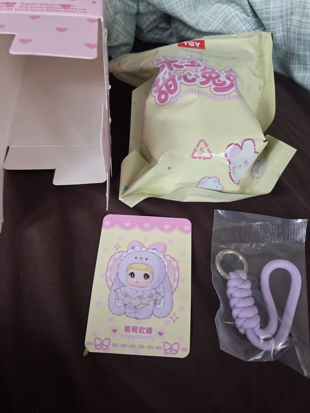 Nommi Baby Sweetheart Bunny: Confirmed Grape Gummy